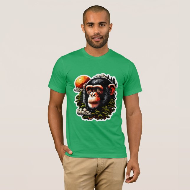 CAMISETA CHIMPANZA 7 (Anverso completo)