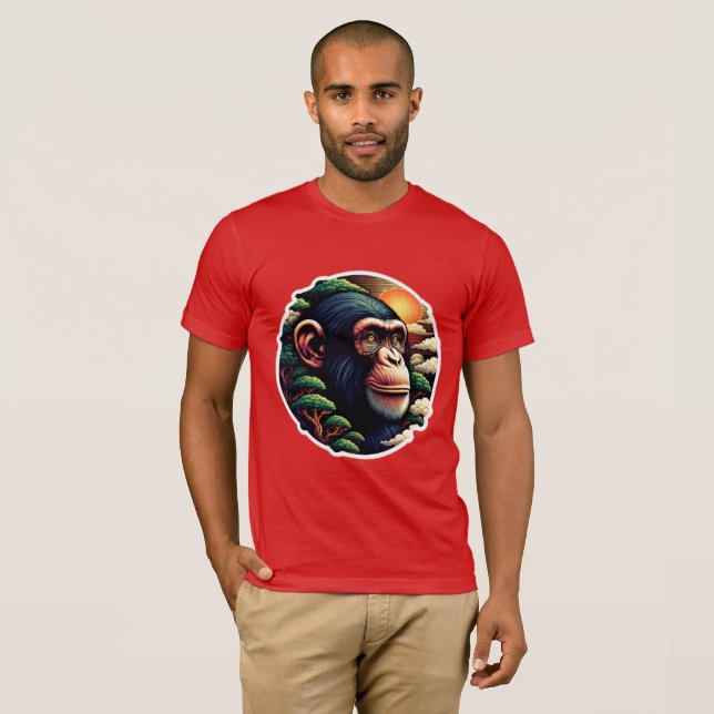 CAMISETA CHIMPANZA 9 (Anverso completo)