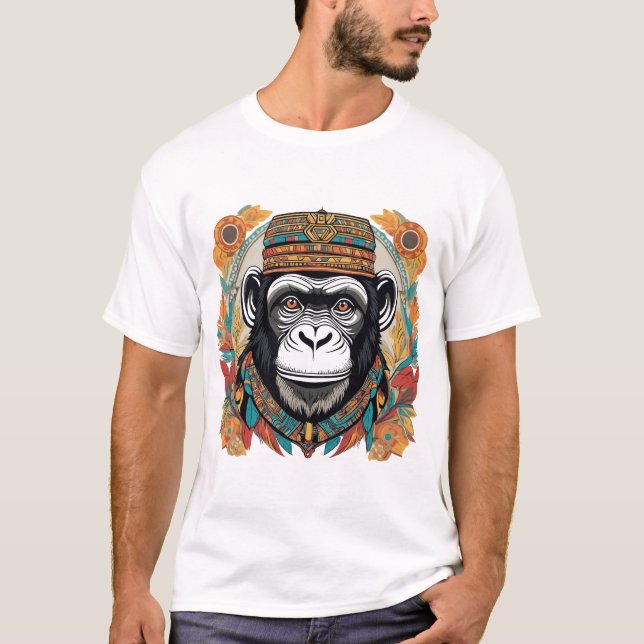 Camiseta Chimpanzee (Anverso)