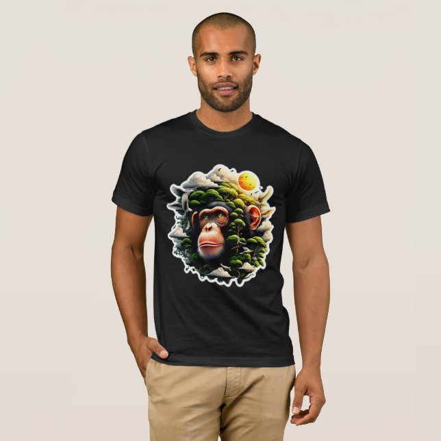CAMISETA CHIMPANZEE 16 (Anverso completo)