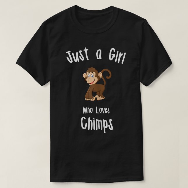 Camiseta Chimpanzee Chimp (Diseño del anverso)