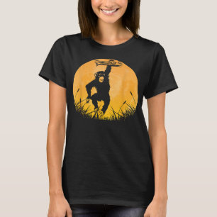 Camiseta Chimpanzee Fácil Halloween Monkey Moon Costu