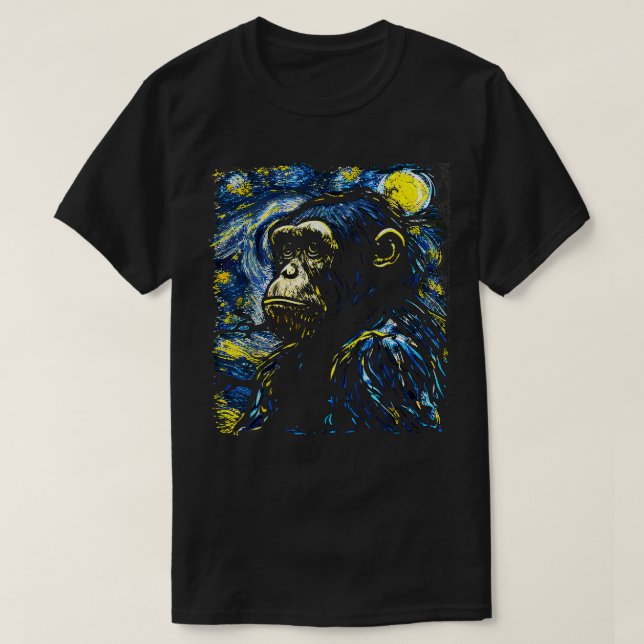 Camiseta Chimpanzee Lover Gift Art (Diseño del anverso)
