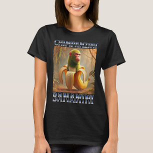 Camiseta Chimpanzini Bananini - Meme de Brainrot italiano