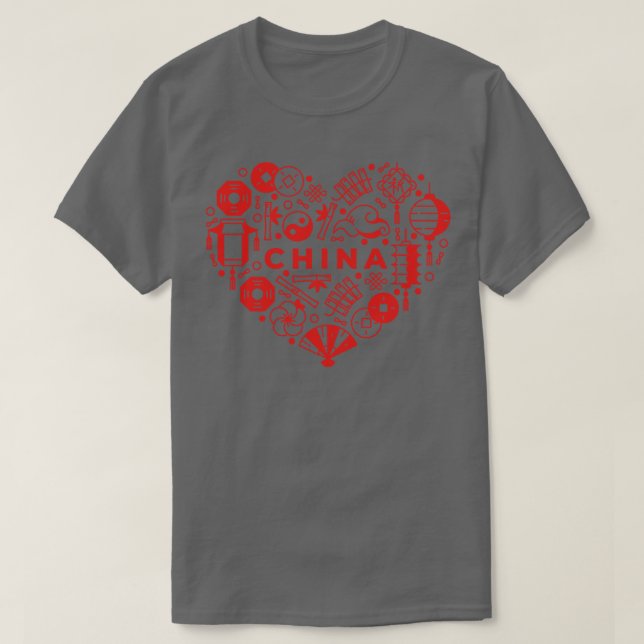 Camiseta China (Diseño del anverso)