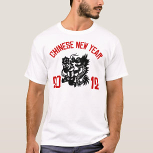 Camiseta china 2012 del Año Nuevo