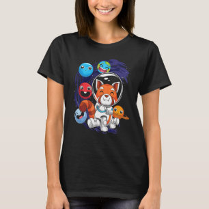 Camiseta China Animal Cute Planetas Ciencia Espacio Panda R