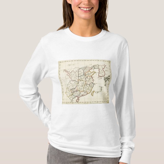 Camiseta China, Corea (Anverso)