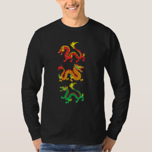 Camiseta China Creatura mítica Cultura asiática Animal Chin