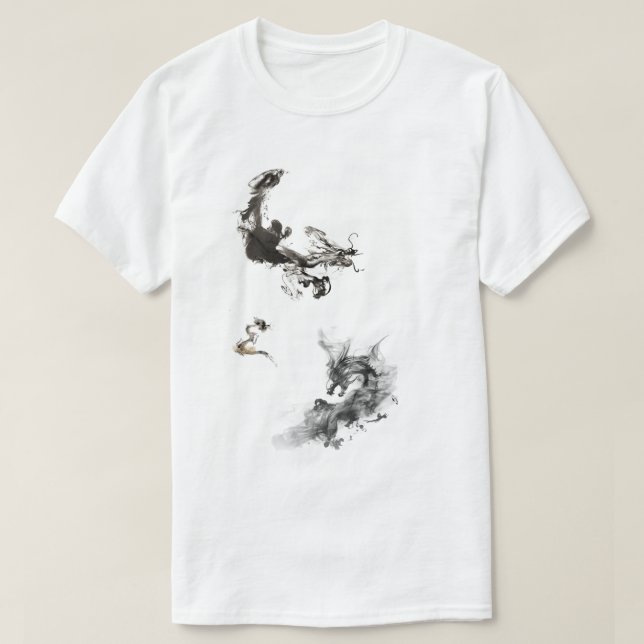 Camiseta china de Año Nuevo - Festival Lunar y Sue (Diseño del anverso)