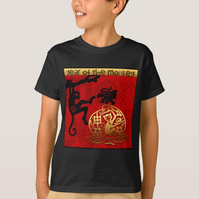 Camiseta china del chica del cumpleaños del (Anverso)