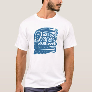 Camiseta china del conejo del zodiaco