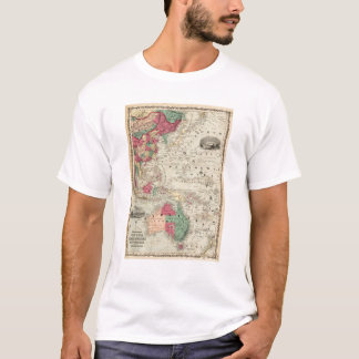 Camiseta China del este. Indies Australia y Oceanica