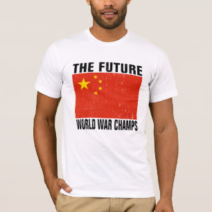 Camiseta China - los campeones futuros de la guerra mundial
