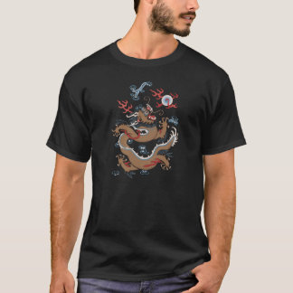 Camiseta china original del dragón