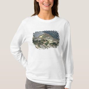 Camiseta China, provincia de Yunnan. Terrazas de arroz inun