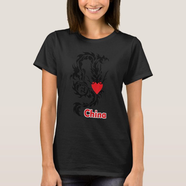 Camiseta China souvenir  for men women 2 (Anverso)