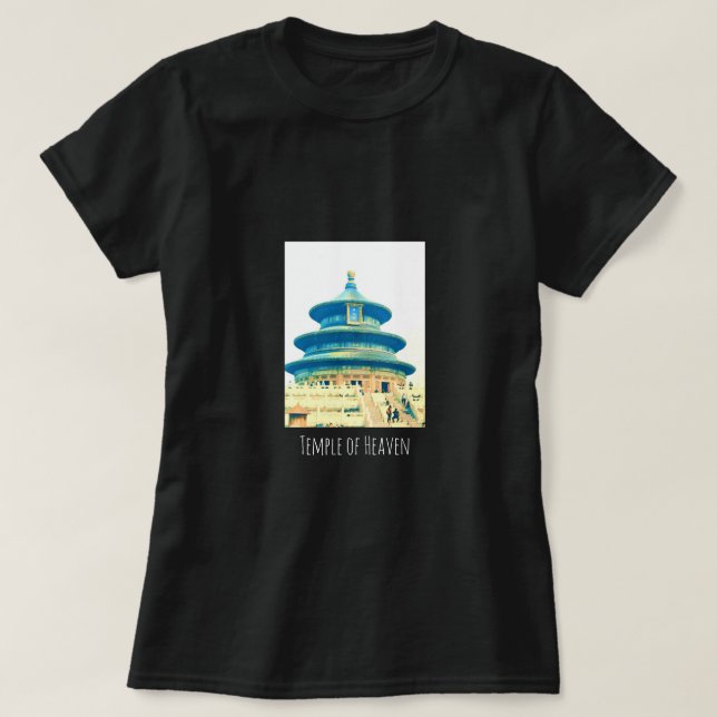 Camiseta China: Templo del Cielo (Diseño del anverso)