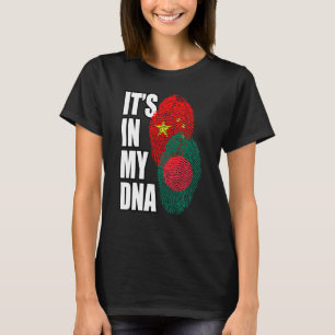 Camiseta China Y Bangladesh Mezclan Patrimonio De La Bander