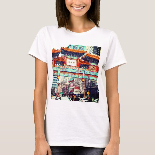 Camiseta Chinatown, Washington DC. EE.UU. (Anverso)