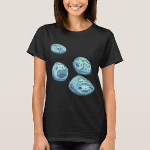Camiseta Chinche de mar de panda esqueleto - Patrón de chin