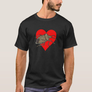 Camiseta Chinche Marmorata Marrón Corazón Entomólogo Insect
