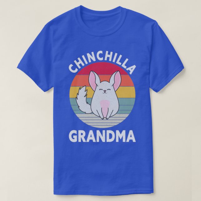 Camiseta Chinchilla Abuela Divertida mascota amante Mamá Ch (Diseño del anverso)