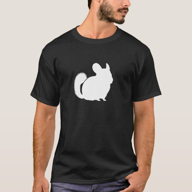 Camiseta Chinchilla Adorable - Mascota (Anverso)
