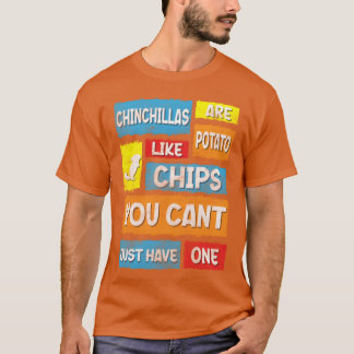 Camiseta Chinchilla Animal Amante de los Animales Esponjoso