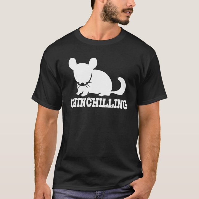 Camiseta Chinchilla Chinchilla Chinchillas Lana Rod Ratón (Anverso)