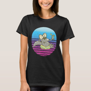 Camiseta Chinchilla Chinchillas Relax Retro Mascota de Vaca