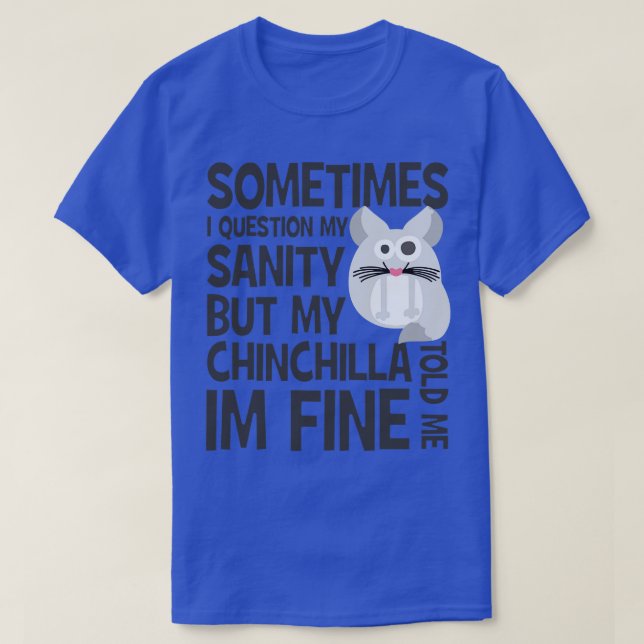 Camiseta Chinchilla Chinchillin (Diseño del anverso)