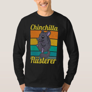 Camiseta Chinchilla Cute diciendo Mascota de polvo Rodent 1