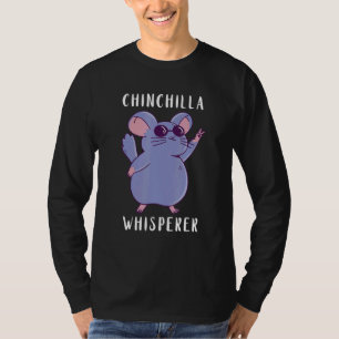 Camiseta Chinchilla Dancing Whisperer Chinchilla Cute Masco
