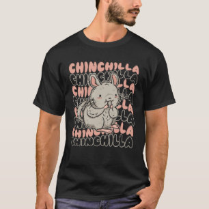 Camiseta Chinchilla de pelo largo corto Chinchilla