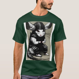 Camiseta Chinchilla en disfraz de ninja 2