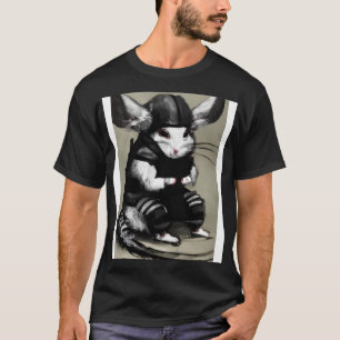 Camiseta Chinchilla en disfraz de ninja 2