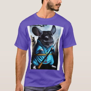 Camiseta Chinchilla en disfraz de ninja 4