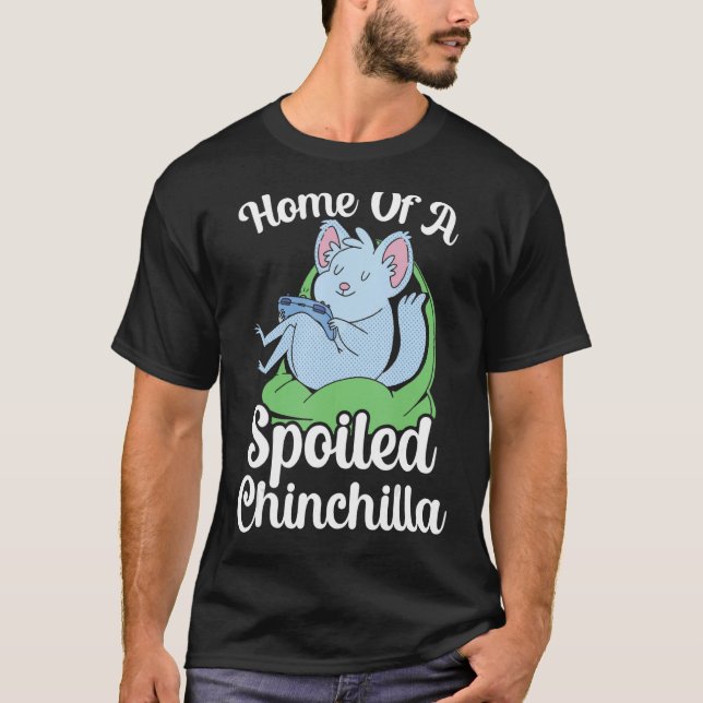 Camiseta Chinchilla Mascota Animal 3 (Anverso)