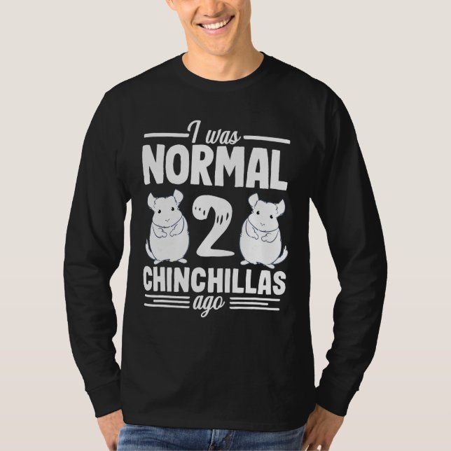 Camiseta Chinchilla Mascota Normal Amante Animal Para Niños (Anverso)