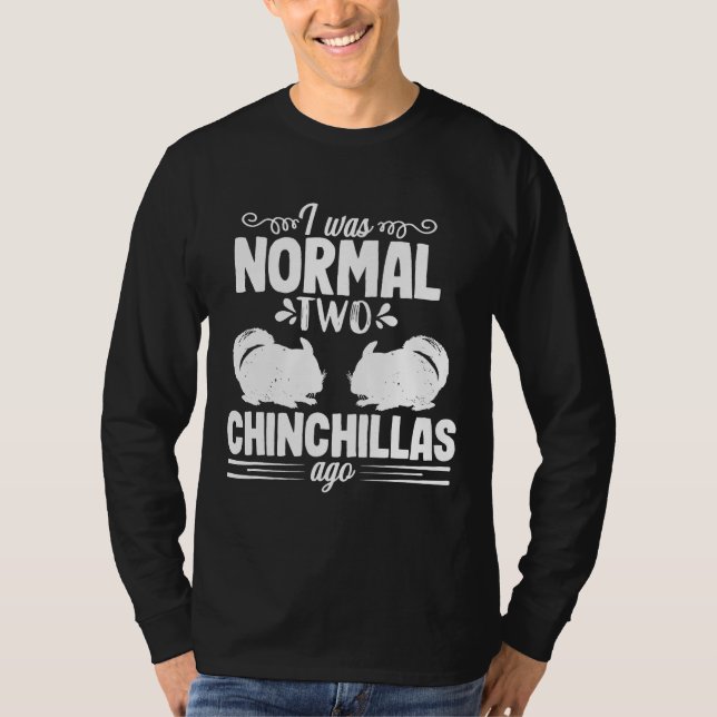 Camiseta Chinchilla Mom Dad Dad Mascota normal Animal Lover (Anverso)