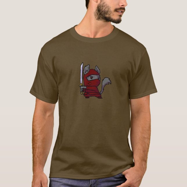 Camiseta Chinchilla Ninja (Anverso)