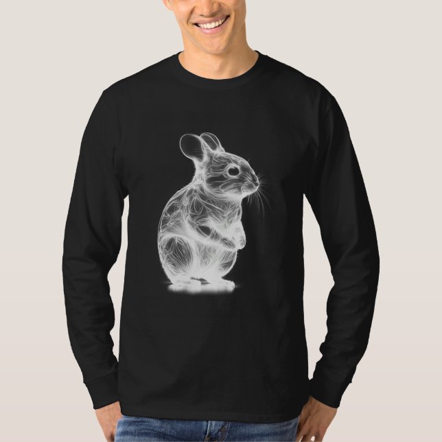 Camiseta Chinchilla Spirit Animal  Chinchilla (Anverso)