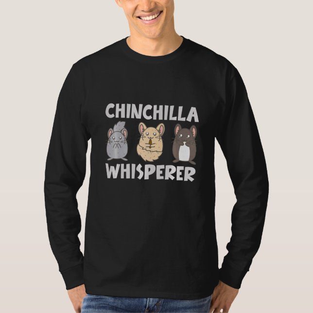 Camiseta Chinchilla Whisperer (Anverso)