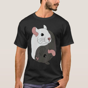 Camiseta Chinchilla Yin Y Mascota Yang Rodent Animal Veteri