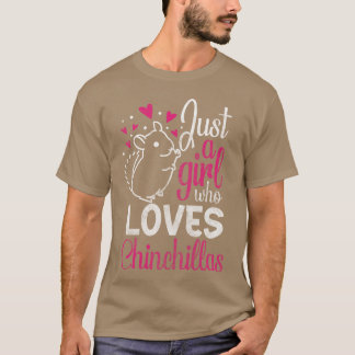 Camiseta Chinchillas Animal Lindo chico