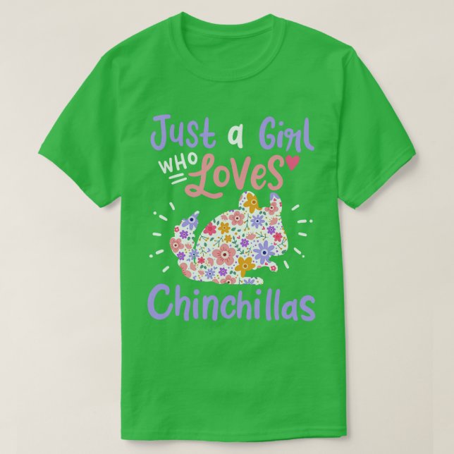 Camiseta Chinchillas Chinchilla Lover (Diseño del anverso)