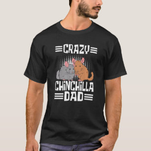 Camiseta Chinchillas divertidas chinchilla papá