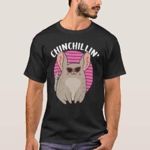 Camiseta Chinchillin Chinchilla con gafas de sol