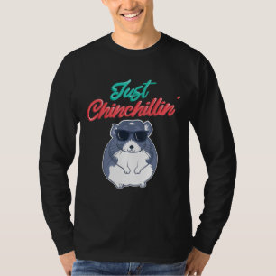 Camiseta Chinchillin Cute Chinchilla Mascota Animal Lover L